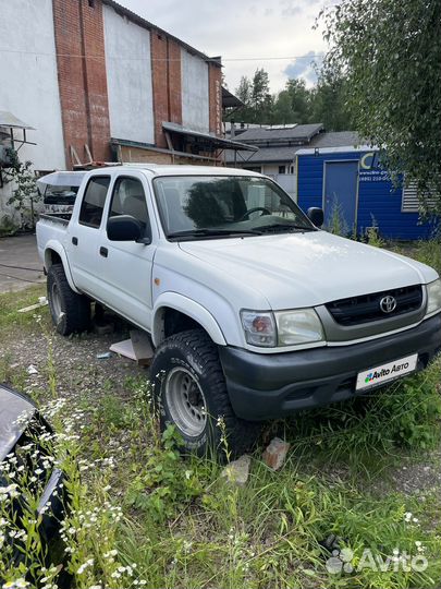 Toyota Hilux 3.0 МТ, 2003, 280 000 км