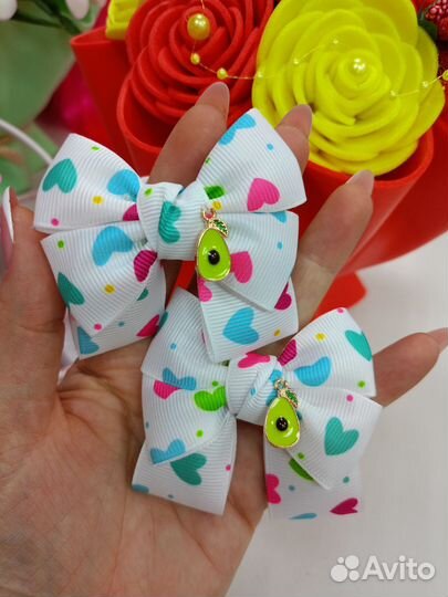 Резиночки для волос ручной работы