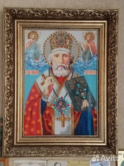 Иконы из бисера