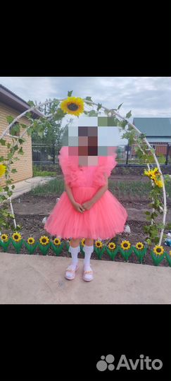 Платье на выпускной в детский сад 140