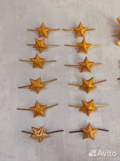 Петлицы звезды пуговицы