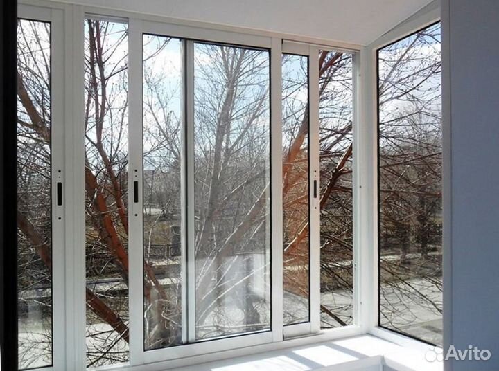 Холодное раздвижное остекление