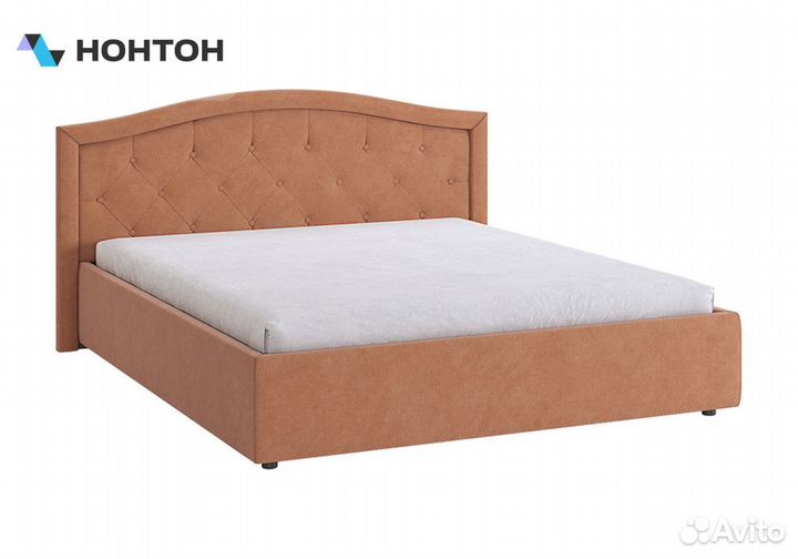 Кровать Верона 2 1.6 м персик