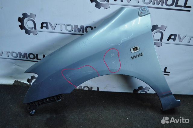 Крыло переднее левое toyota corolla ZZE120