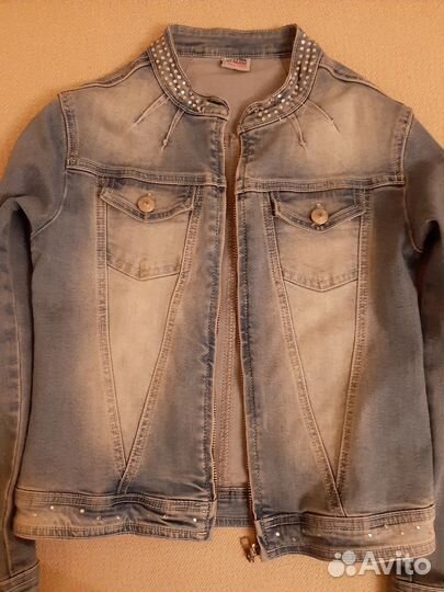 Джинсовая куртка 146-76