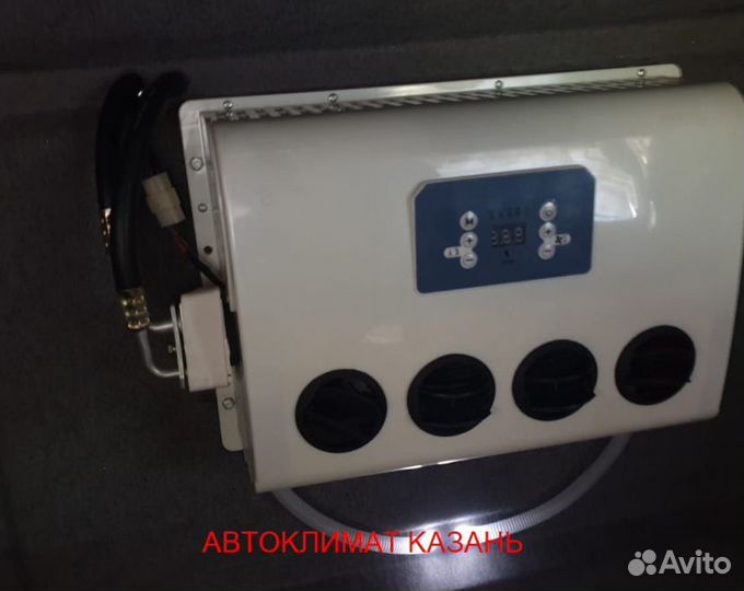 Автокондиционер на тягач DAF сплит-система