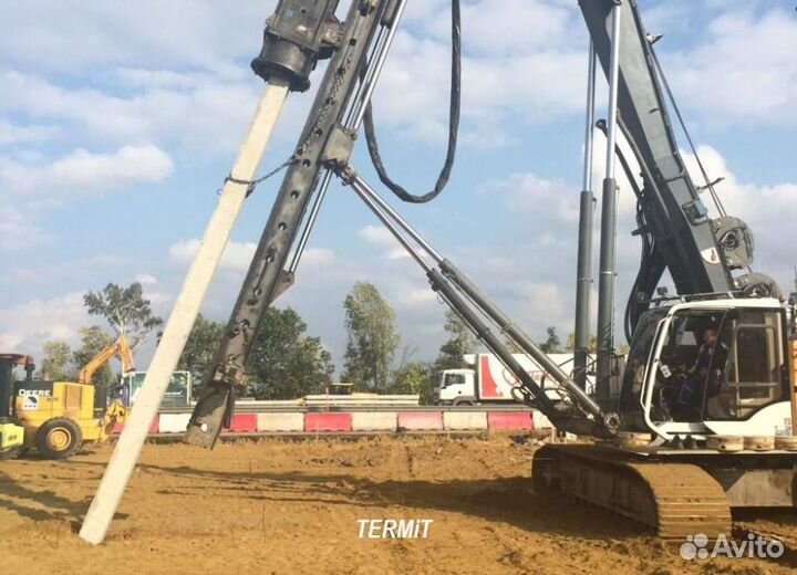 Забивка свай с соблюдением всех стандартов n-135