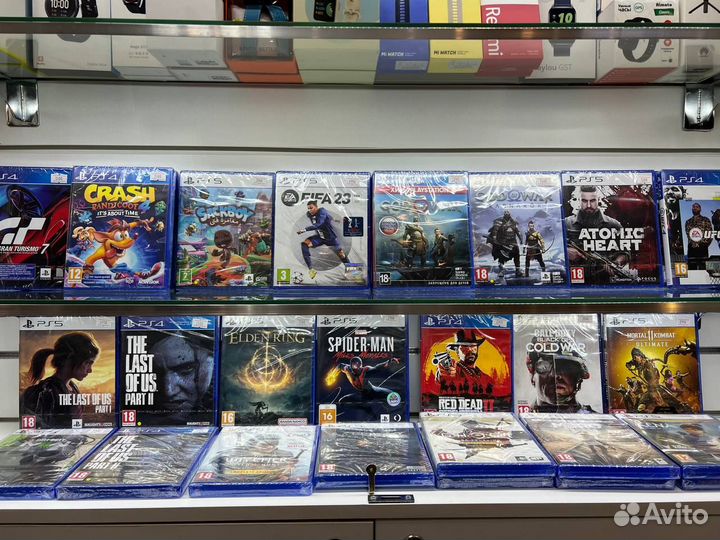 Диски Playstation 4 и Playstation 5 в Подольске