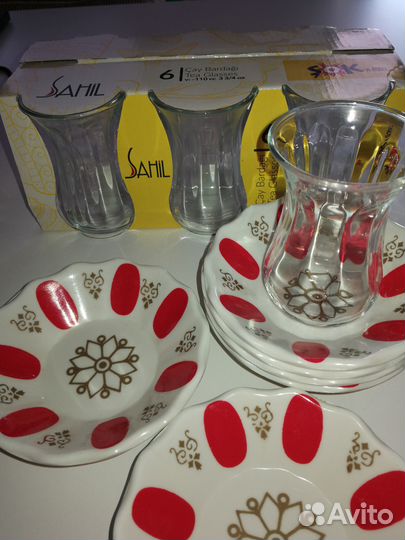 Турецкие стаканчики для чая