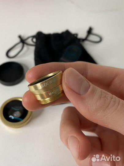 Линза для телефона макро, фишай, рыбий глаз