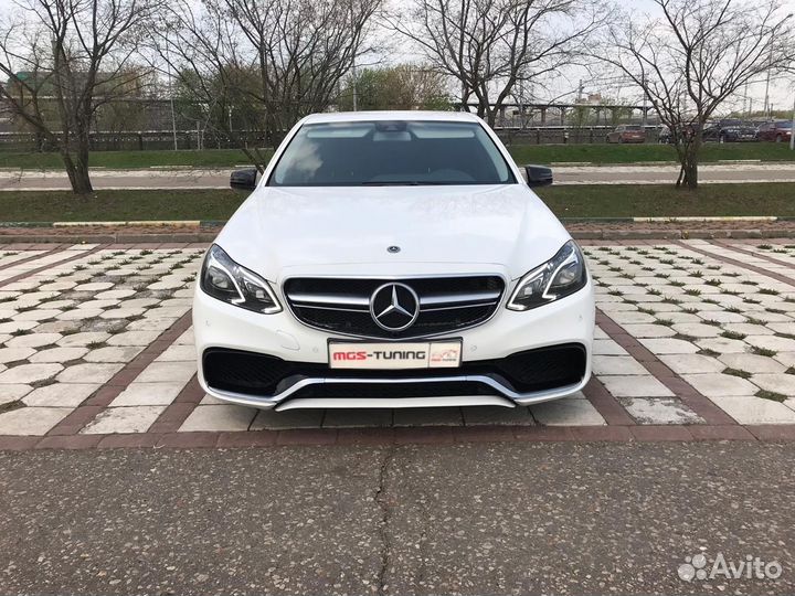 Комплект обвеса Mercedes E w212 рест. стиль 63 AMG