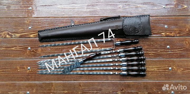 Набор шампуров в чехле