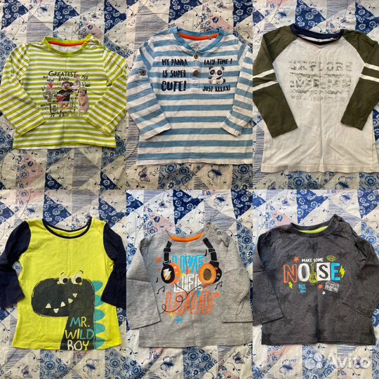 Большой пакет детской одежды 74-80-86-92