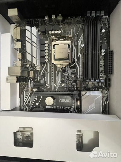 Материнская плата asus prime z270