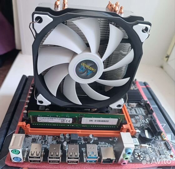 Комплект пк плата X99+проц E5-2660v3+DDR4 16gb