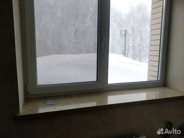 Подоконник из кварца под ключ