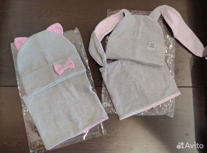 Шапка и снуд для девочки