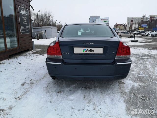 Volvo S60 2.4 AT, 2008, 206 000 км