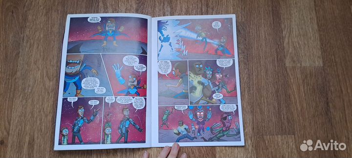 Комиксы рик и морти виндикаторы