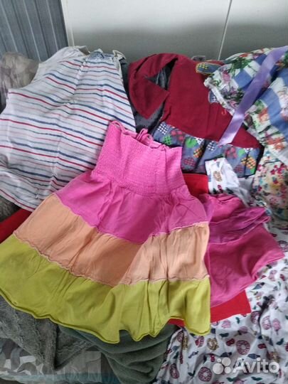 Огромный пакет одежды на девочку с 2 лет до 5 лет