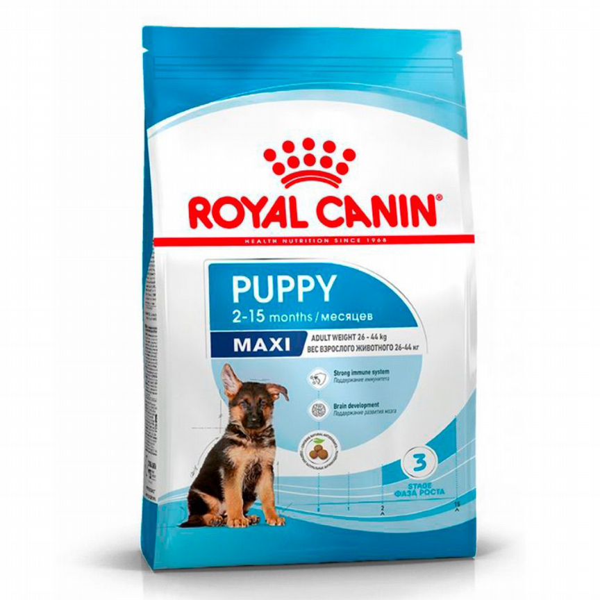 Royal canin maxi puppy 15 кг