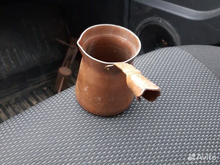 Турка для кофе медная