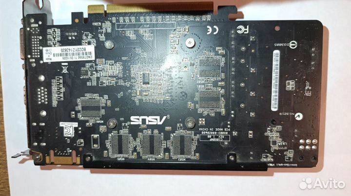 Видеокарта asus GeForce GTX 550 Ti 1 Гб