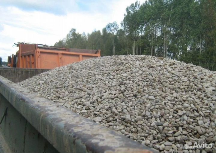 Отсев и щебень с быстрой доставкой