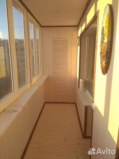 Обшивка балкона. Остекление. Окна