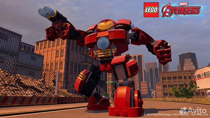 PS4 сборник из 3-х игр Lego Marvel Collect., новый