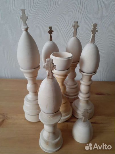 Яйцо пасхальное деревянное