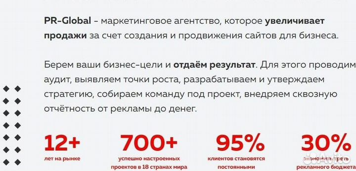 Продвижение сайтов. Создание сайтов под ключ