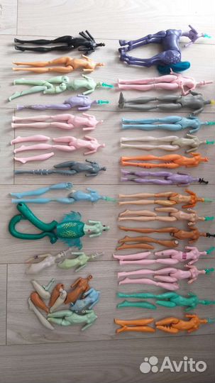 Тела, головы запчасти Монстер Хай