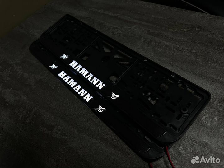 Рамка номерного знака led подсветка