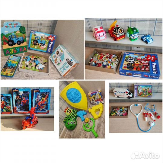 Игрушки пакетом
