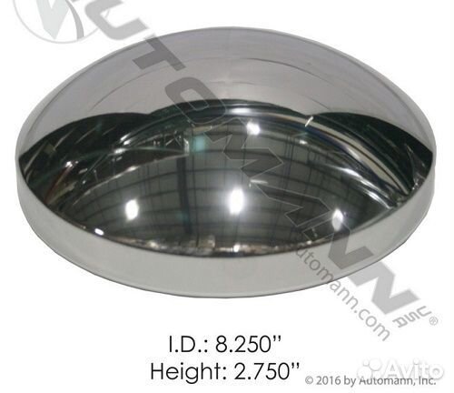 Колпак ступицы колеса зад. хром ID206мм Volvo,Int
