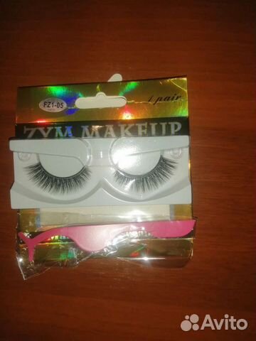 Продаю накладные ресницы с щипцами для ресниц