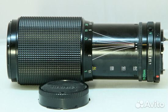 Canon New FD 70-210mm F4 для системы FD +макро