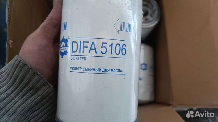 Фильтр масляный для а/м камаз евро-3 difa5106