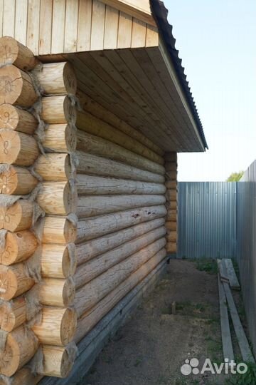 Баня из бревна под ключ (Ручная рубка, сруб)