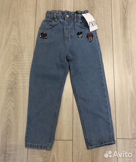 Джинсы для девочки 110/116