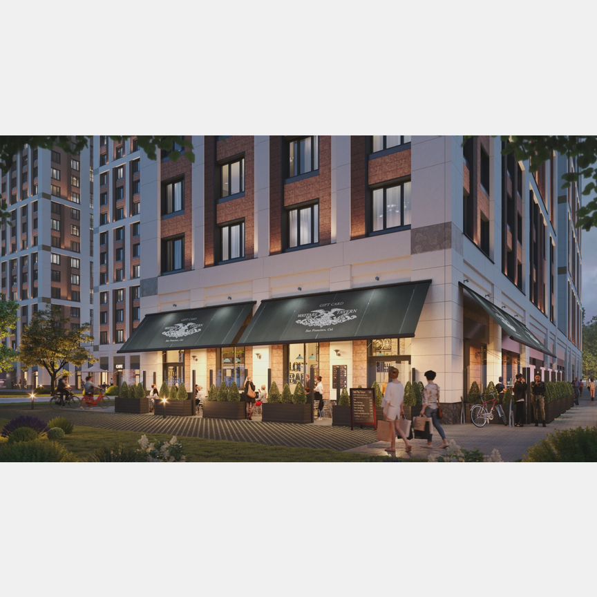 Апартаменты-студия, 23,3 м², 11/16 эт.