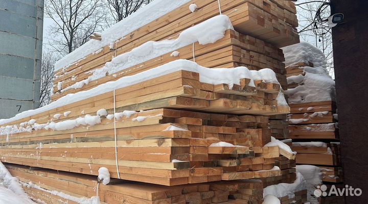 Доска обрезная от производителя