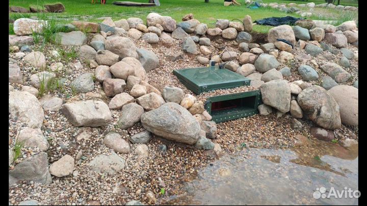 Скиммер для пруда “VodoMan” 600 береговой бортовой