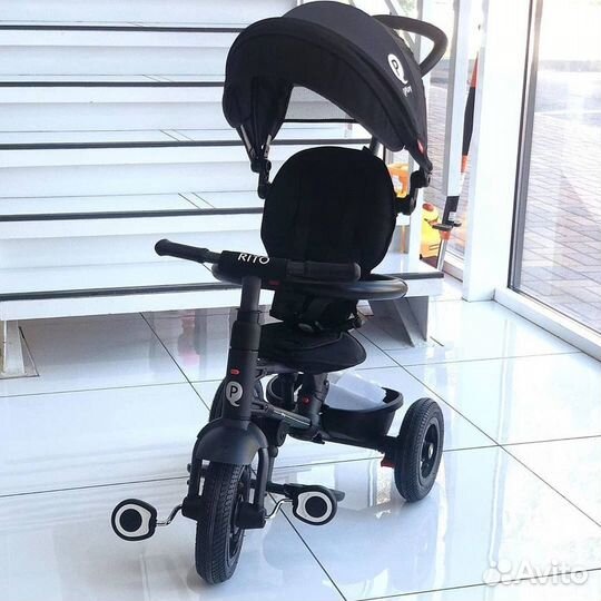 Велосипед трехколесный складной Q-Play Rito. Новые