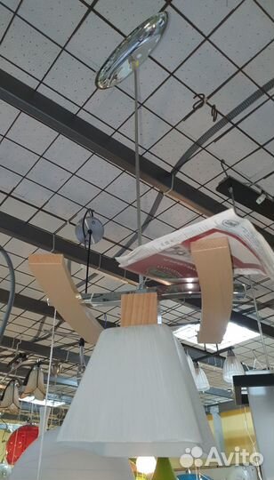 Люстра Подвесная 1477 BK Dreno бук LEM