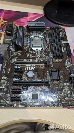 MSI H270 PRO ATX + core I5 6500