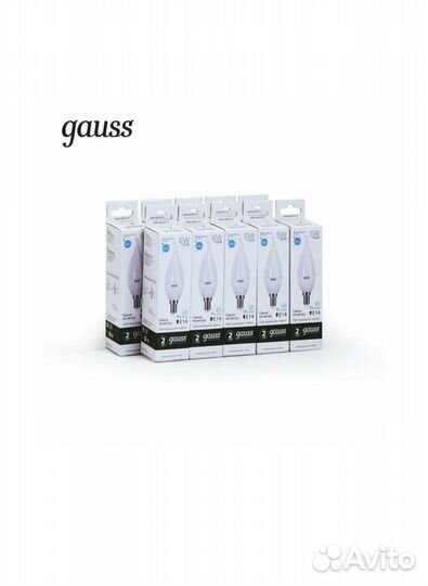 Светодиодная лампа Gauss LED Tailed 6W E14 4100K