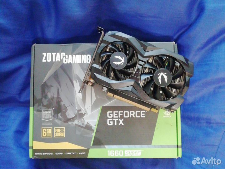 Видеокарта gtx 1660 super 6gb