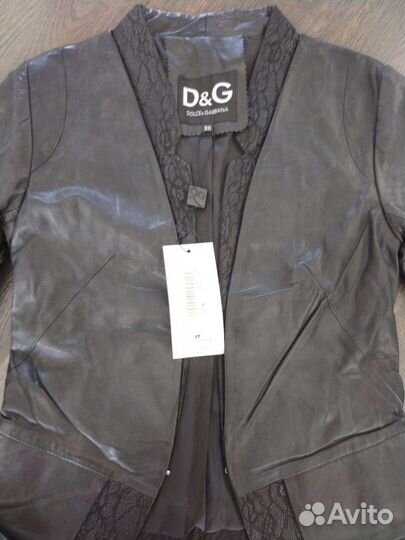 Кожаная куртка новая